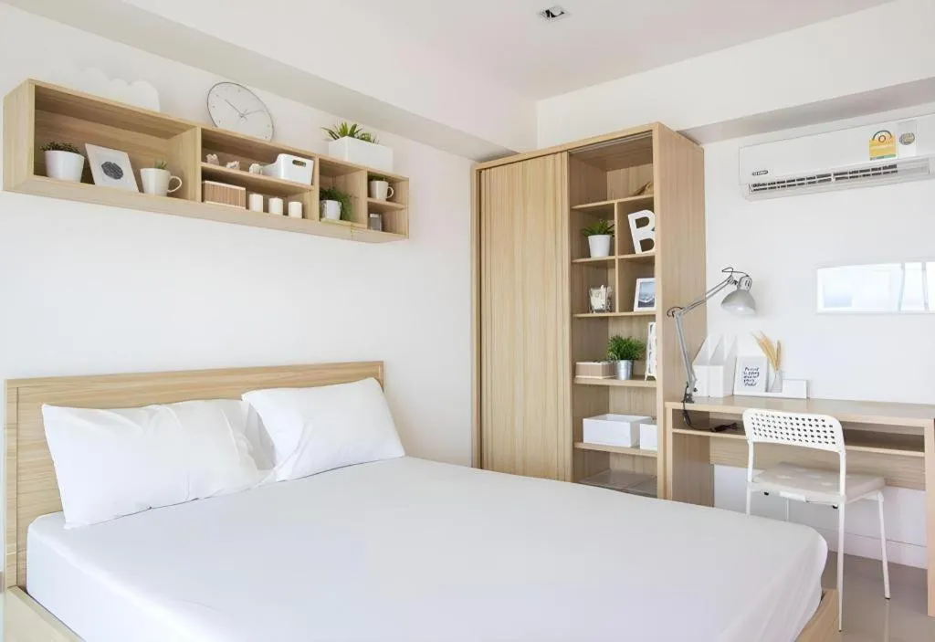 Bed in Seabreeze Bangsaen