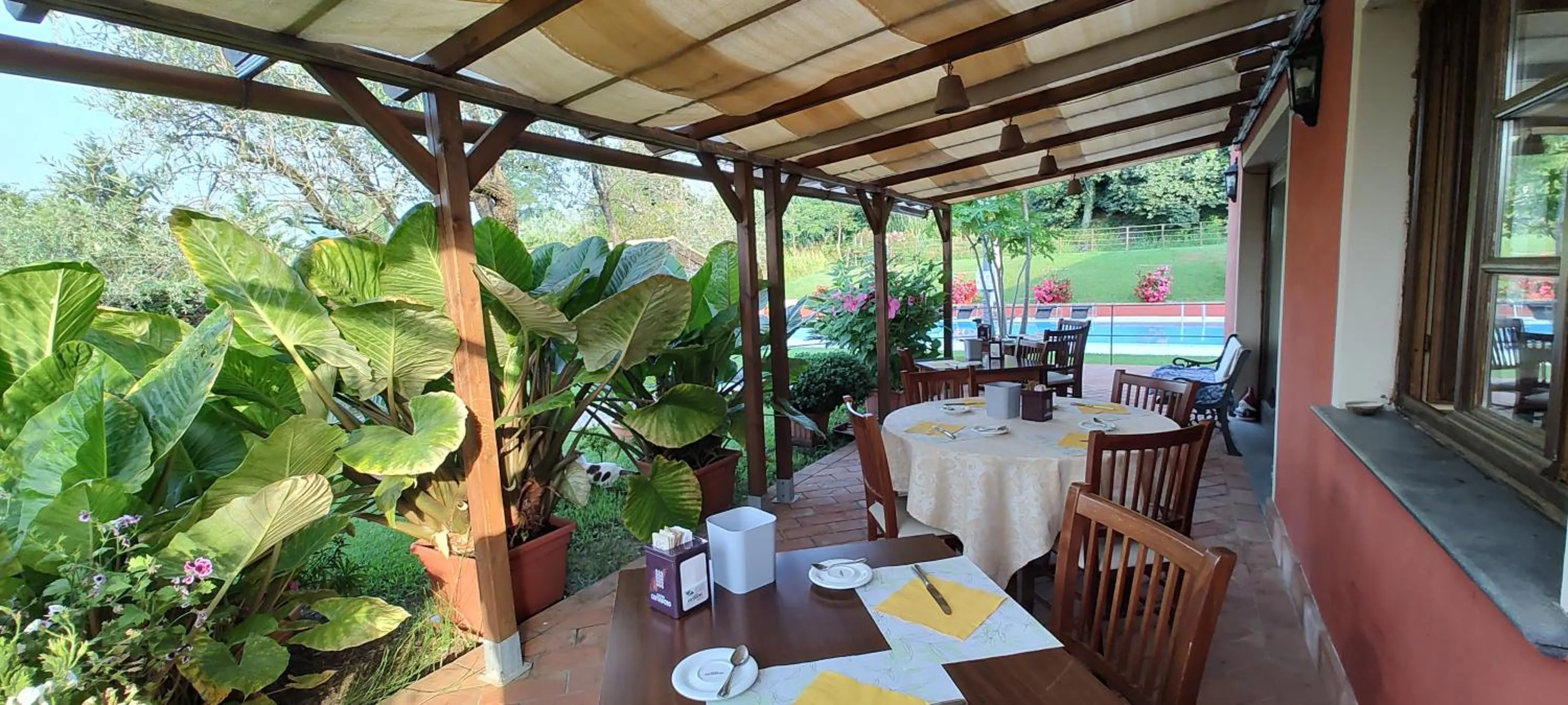 Patio in Albergo la Luna