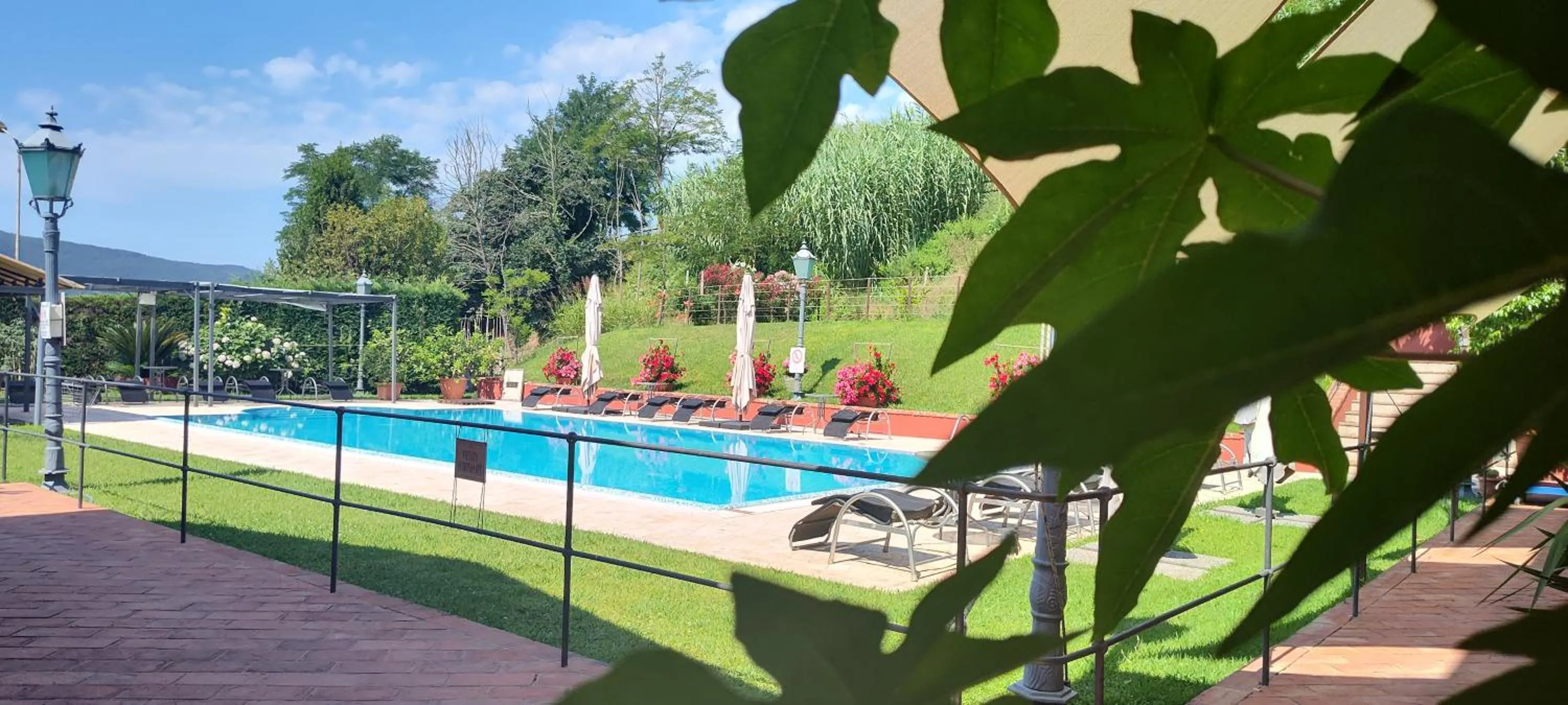 Garden in Albergo la Luna