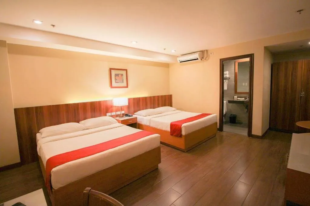 Bed in Hotel Veniz Legarda