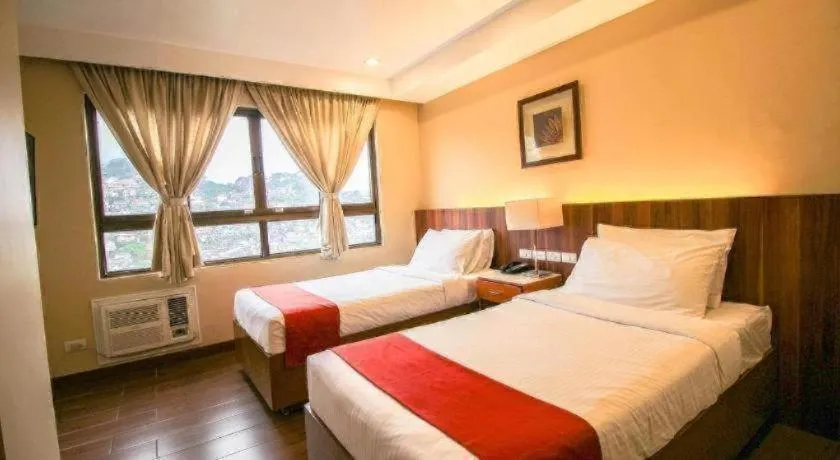 Bed in Hotel Veniz Legarda