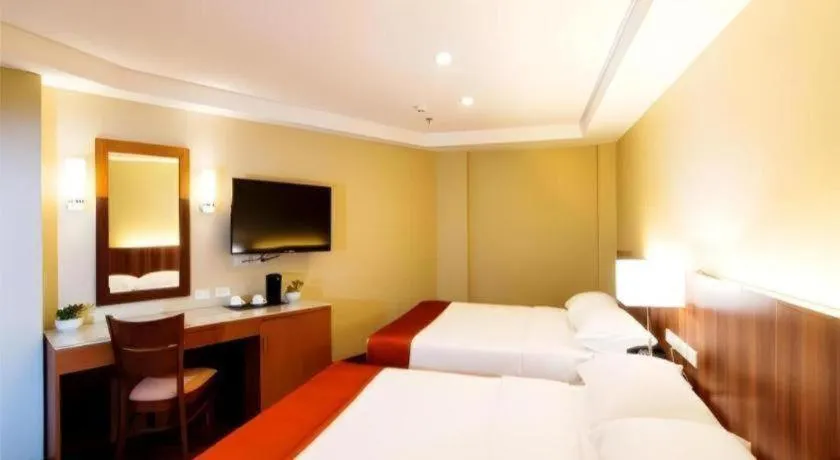 Bed in Hotel Veniz Legarda