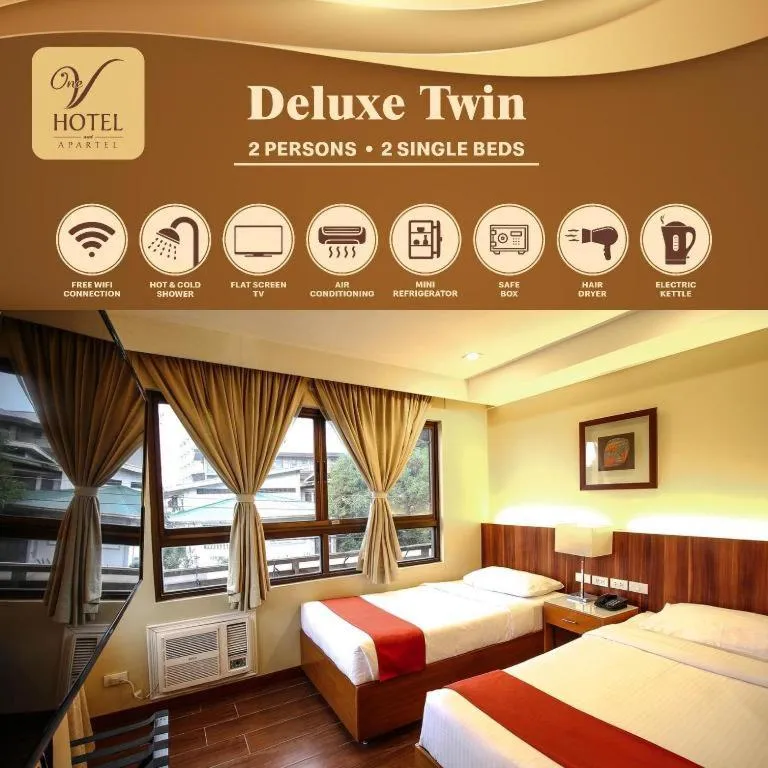 Bed in Hotel Veniz Legarda