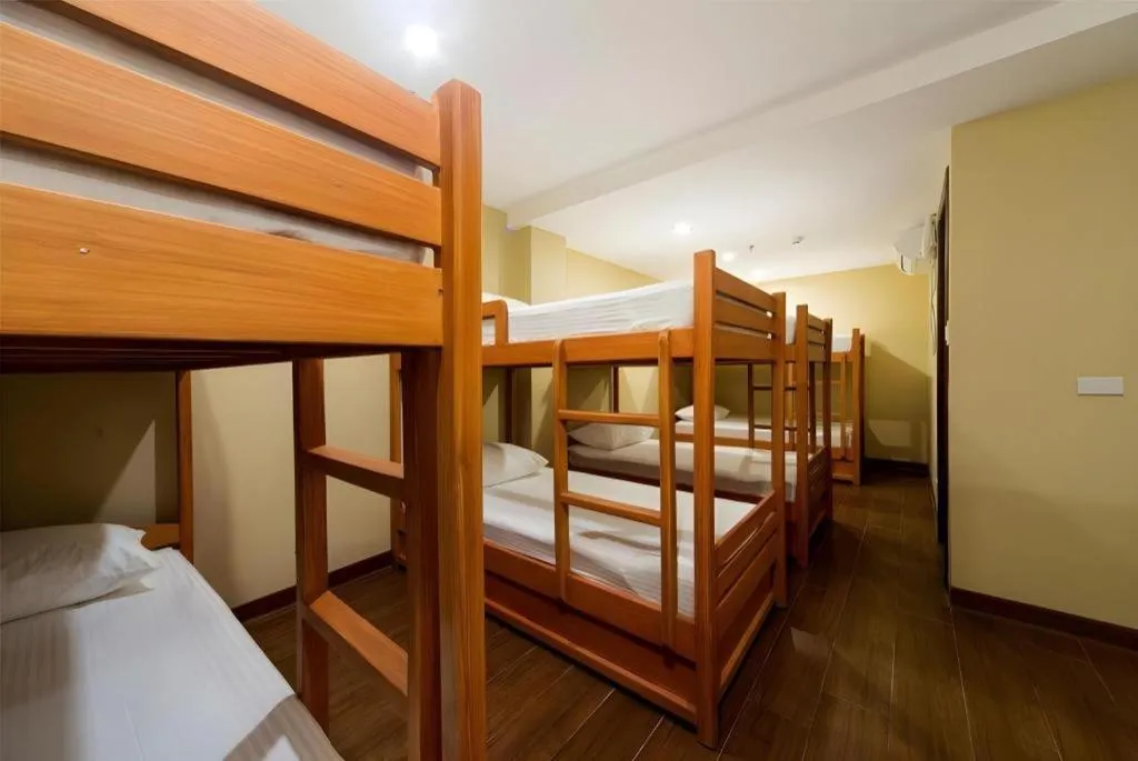 Bed in Hotel Veniz Legarda