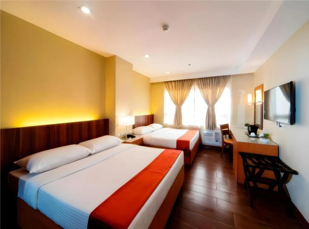 Bed in Hotel Veniz Legarda