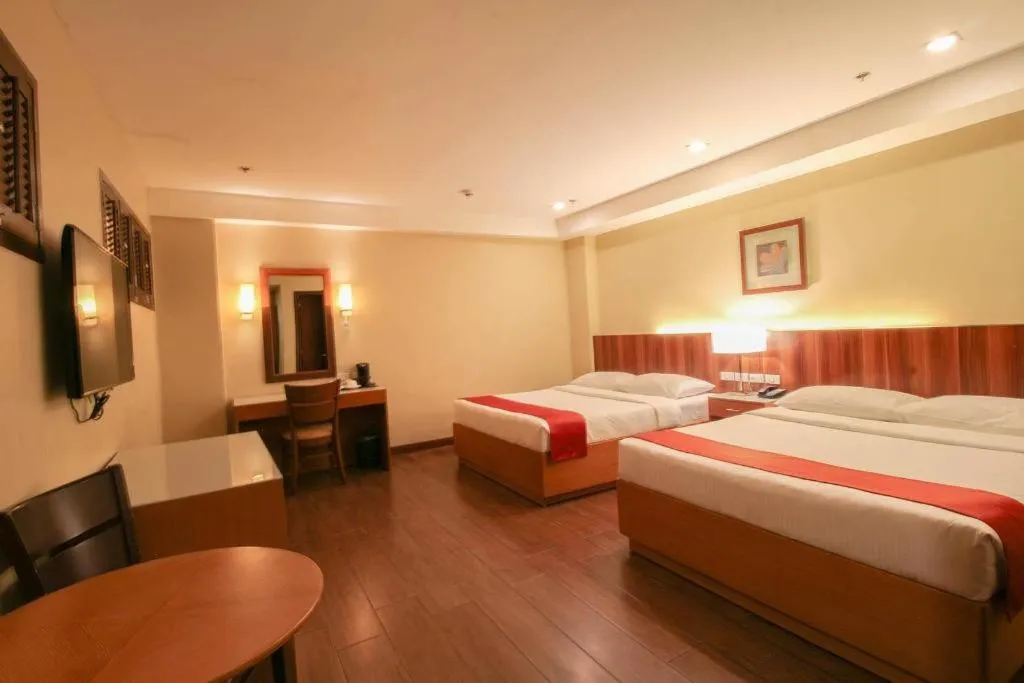 Bed in Hotel Veniz Legarda