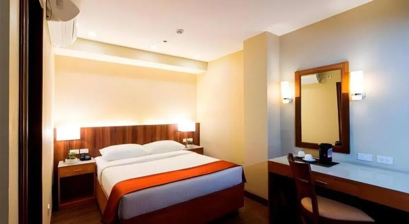 Bed in Hotel Veniz Legarda