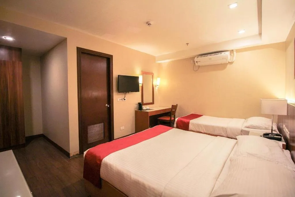 Bed in Hotel Veniz Legarda