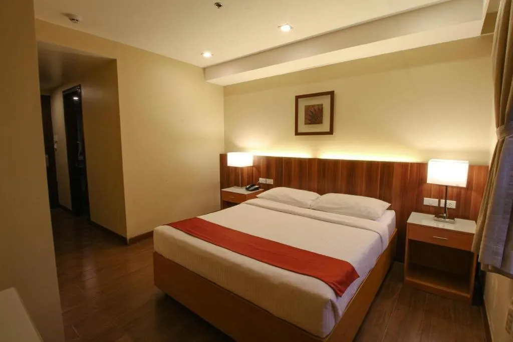 Bed in Hotel Veniz Legarda