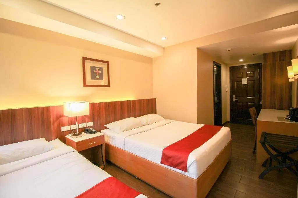 Bed in Hotel Veniz Legarda