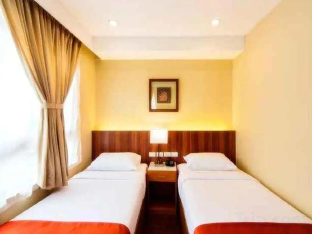 Bed in Hotel Veniz Legarda