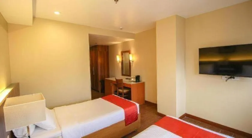 Bed in Hotel Veniz Legarda