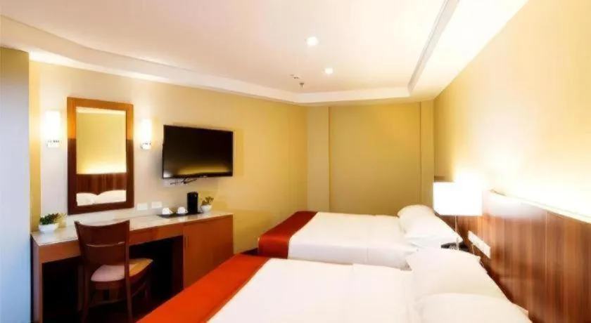 Bed in Hotel Veniz Legarda