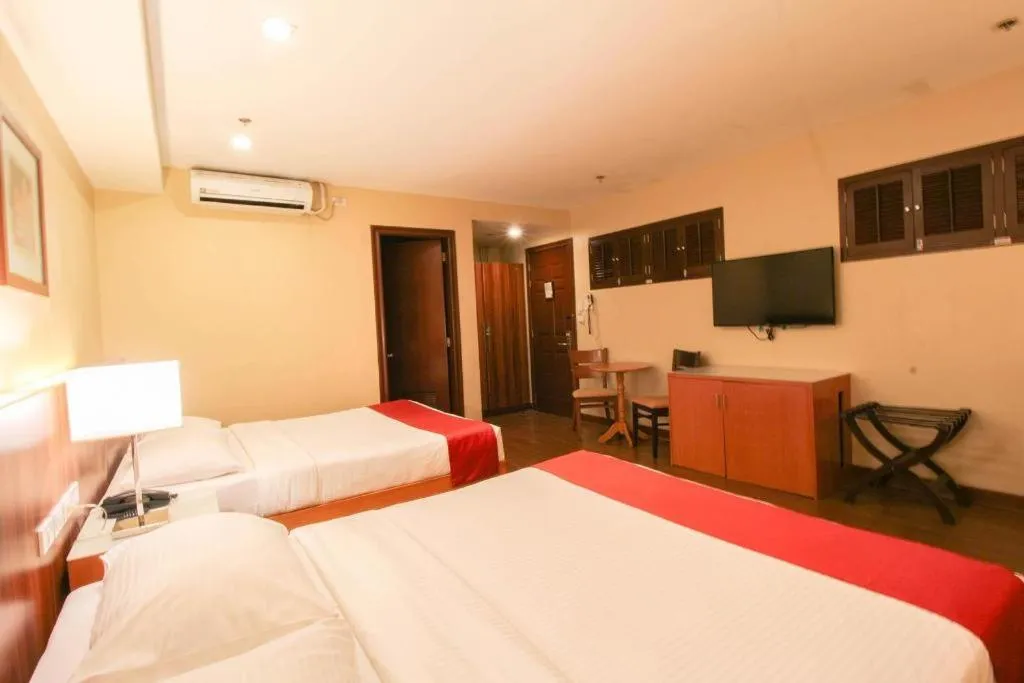 Bed in Hotel Veniz Legarda