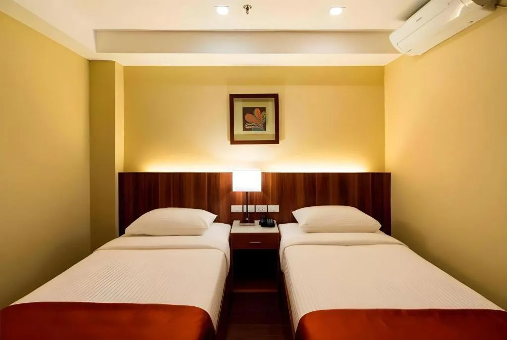 Bed in Hotel Veniz Legarda