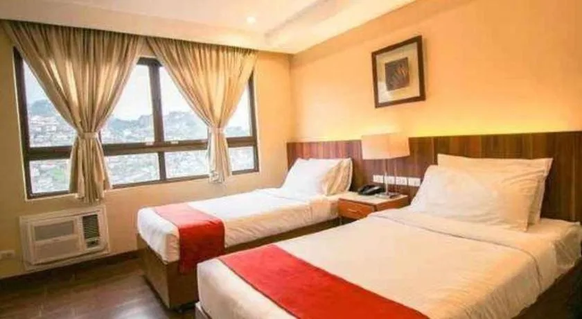 Bed in Hotel Veniz Legarda