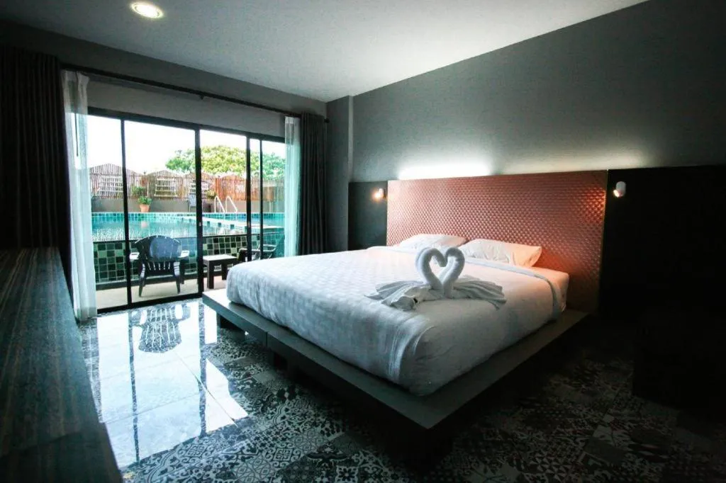 Bed in Bullkool Hua Hin Pool Villa