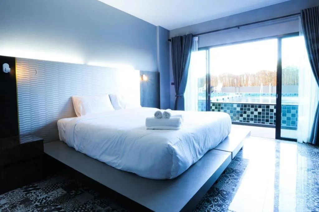 Bed in Bullkool Hua Hin Pool Villa