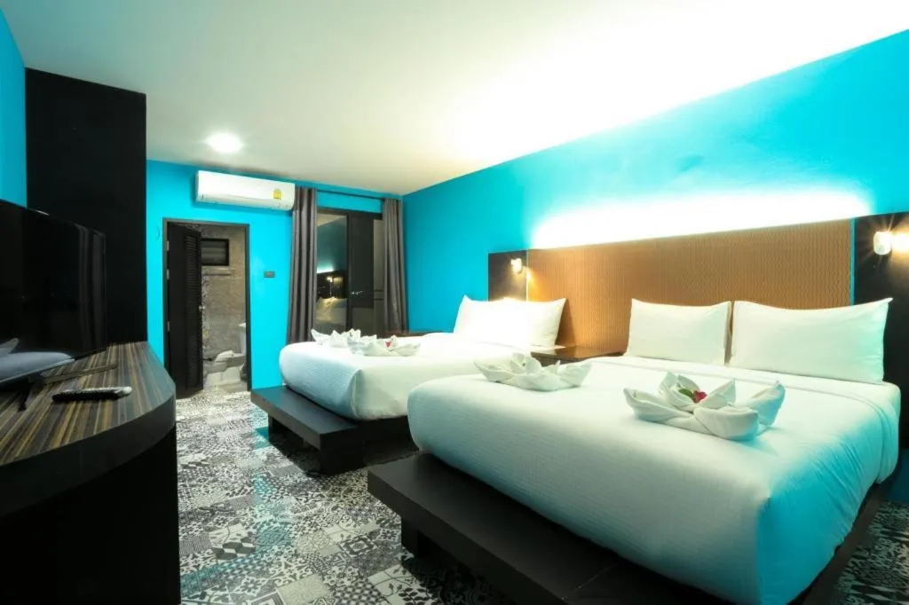 Bed in Bullkool Hua Hin Pool Villa