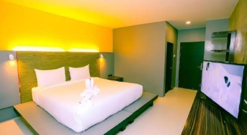 Bed in Bullkool Hua Hin Pool Villa