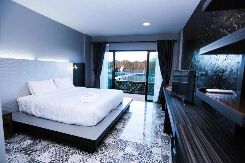 Bed in Bullkool Hua Hin Pool Villa