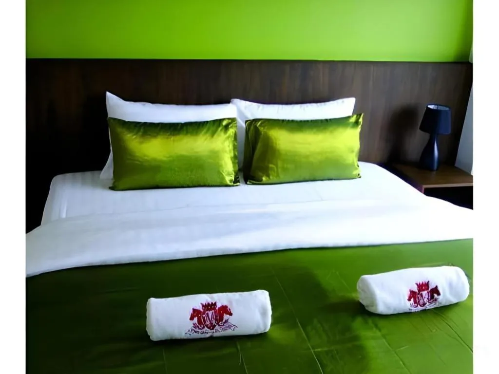 Bed in Chada Veranda Hotel