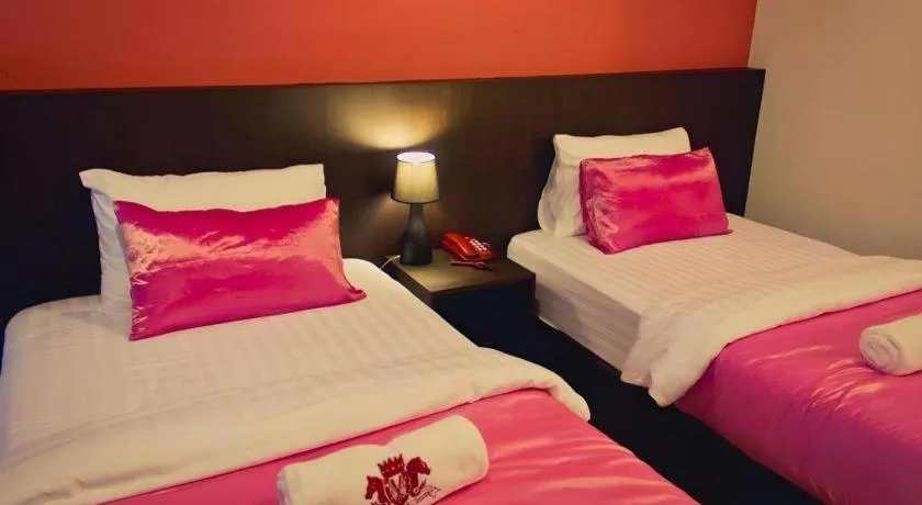 Bed in Chada Veranda Hotel