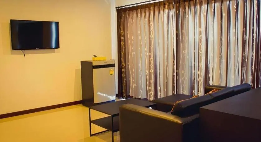 Bed in Chada Veranda Hotel