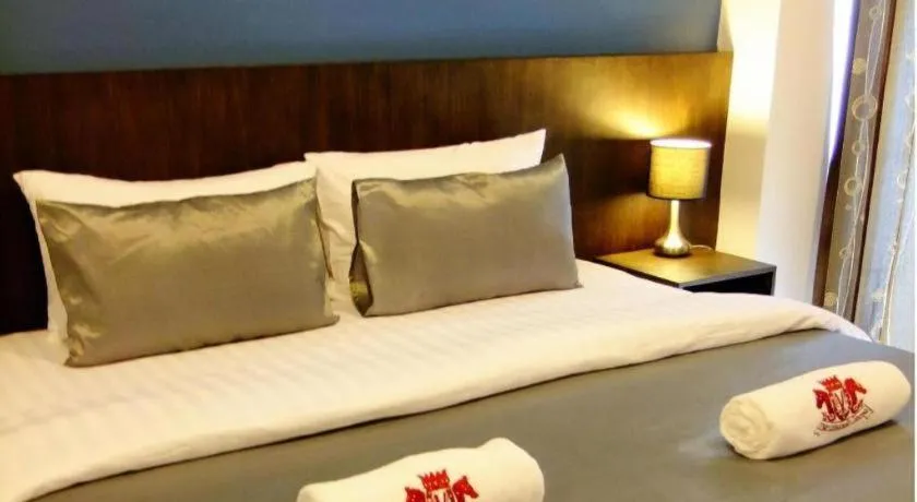 Bed in Chada Veranda Hotel