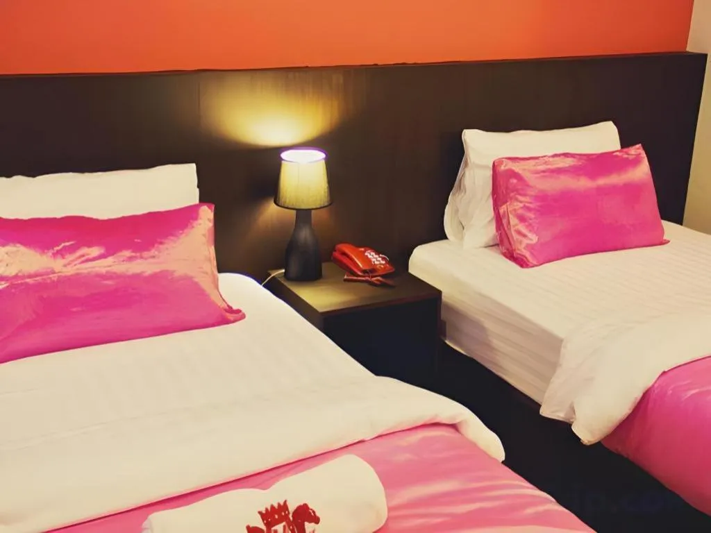 Bed in Chada Veranda Hotel