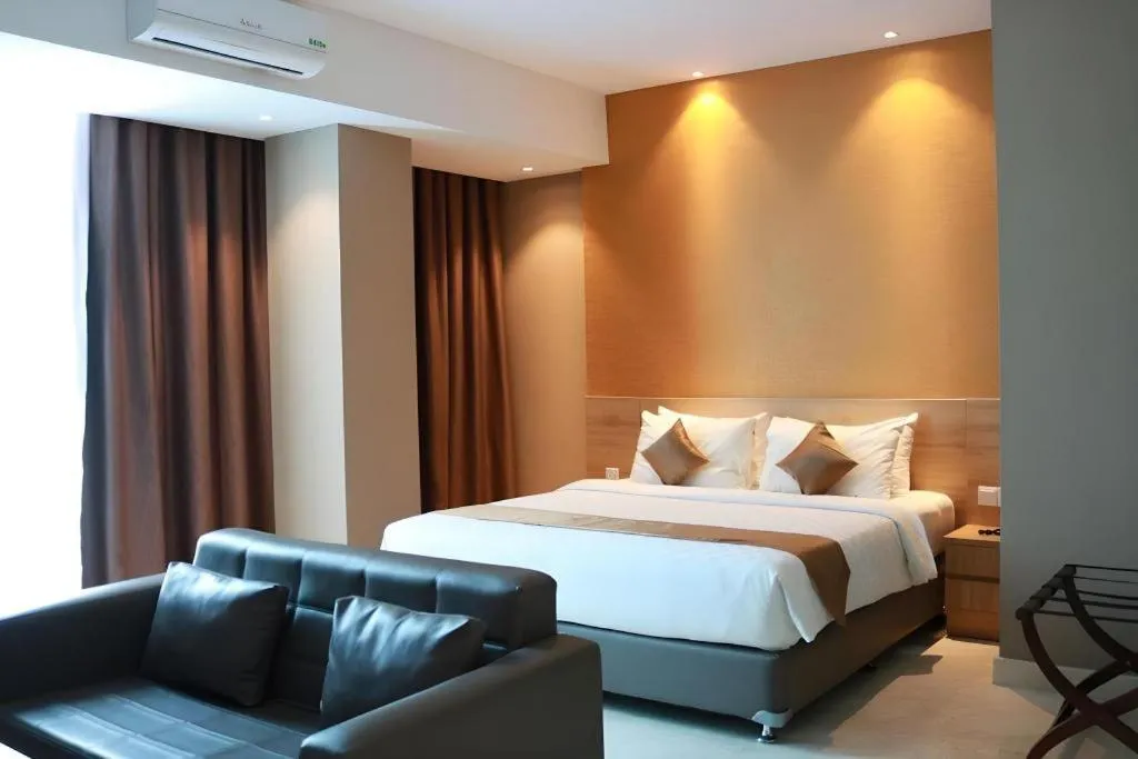 Bed in Wing Hotel Kualanamu Airport