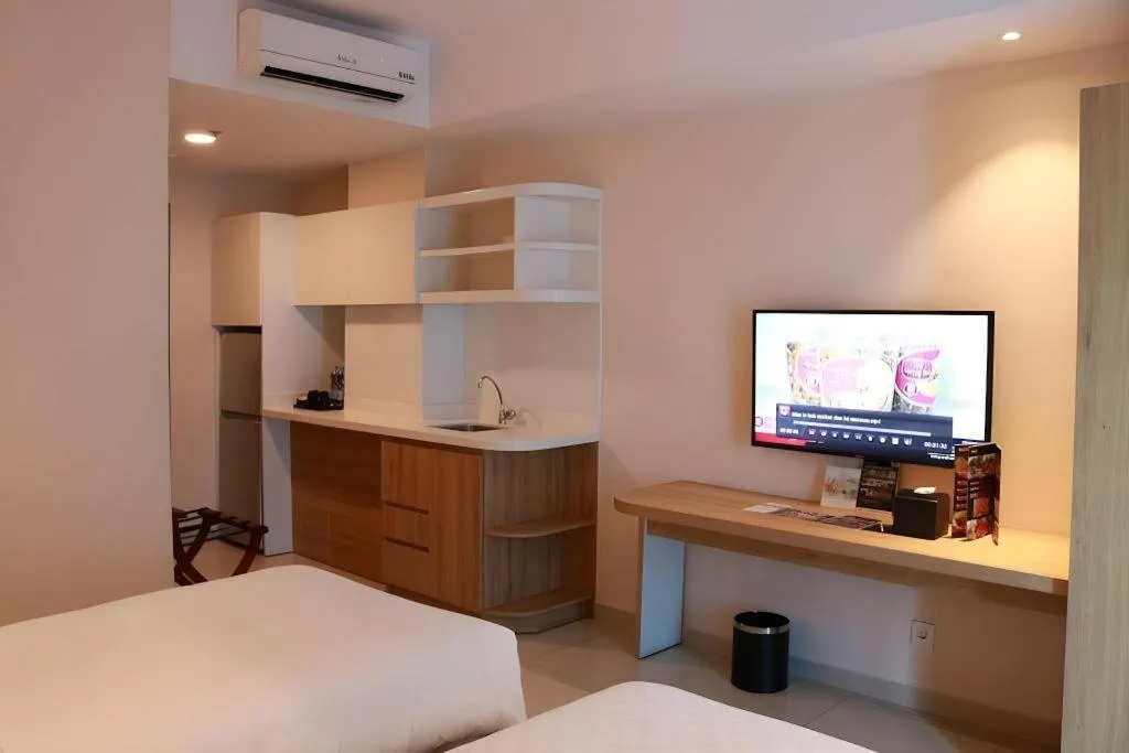 Bed in Wing Hotel Kualanamu Airport