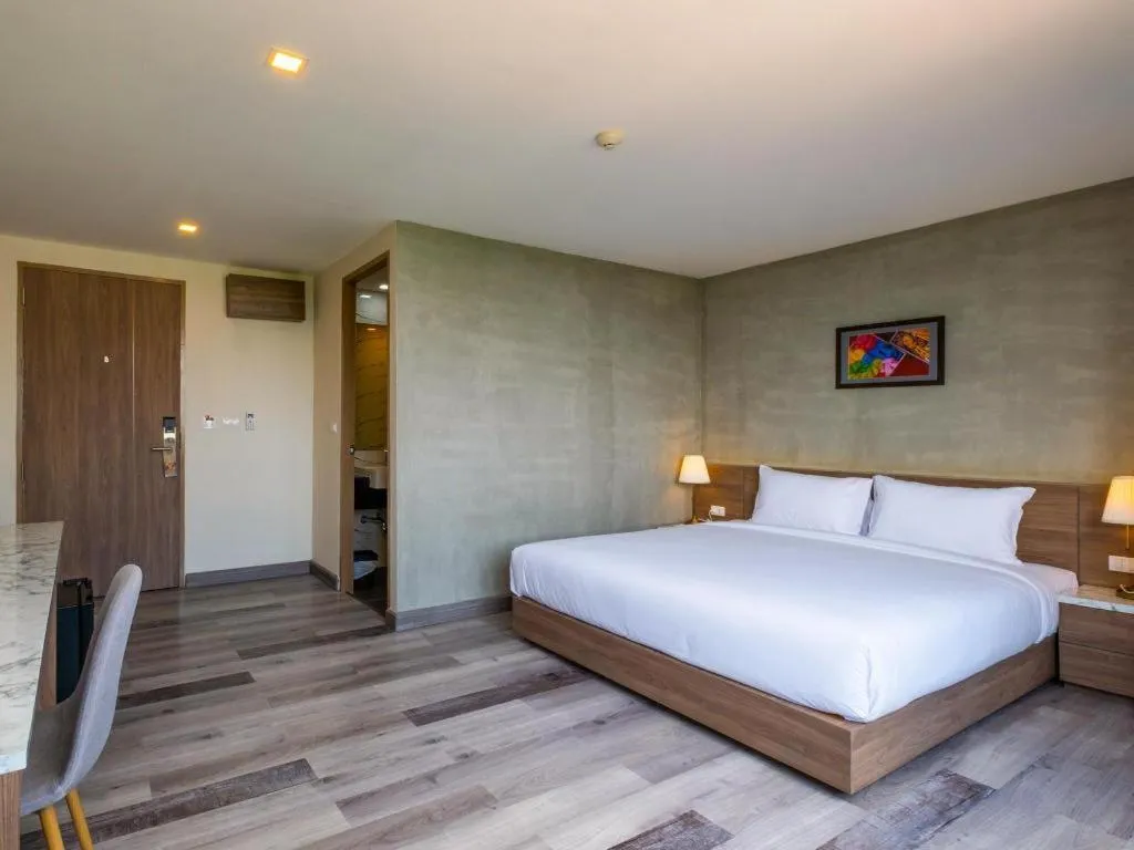 Bed in B2 Korat Premier Hotel