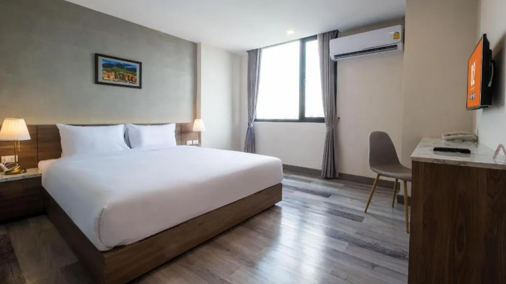 Bed in B2 Korat Premier Hotel