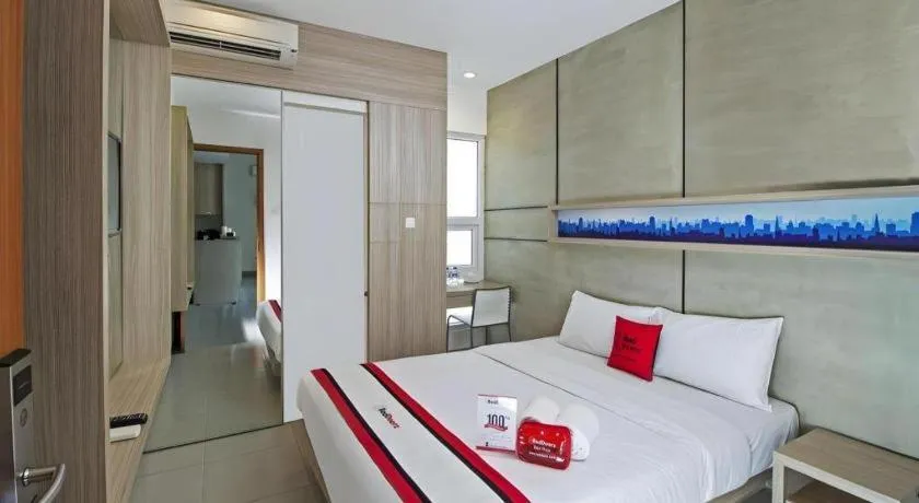 Bed in Casa Living Setiabudi Jakarta