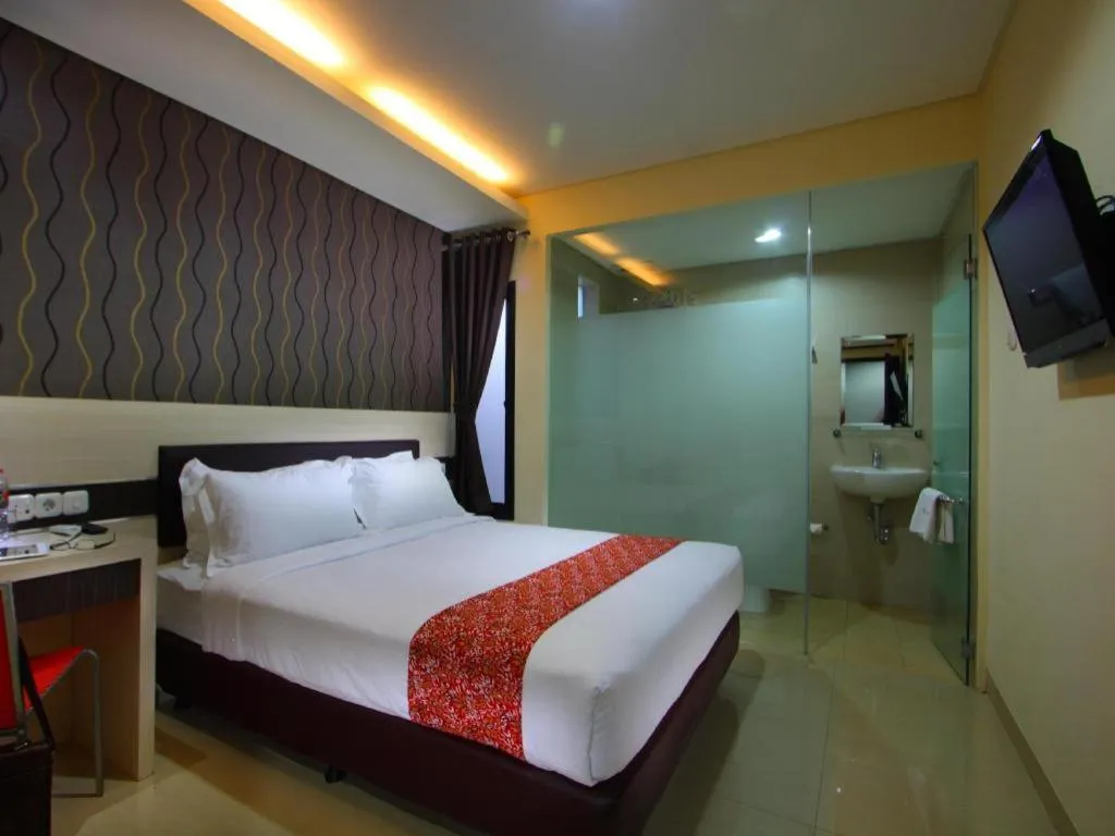 Bed in Sumi Hotel Simpang Lima Semarang