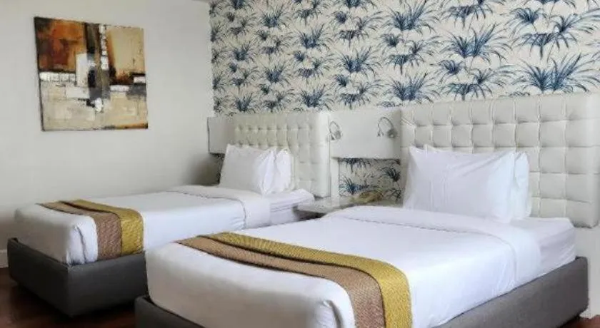 Bed in DIVERSION 21 HOTEL