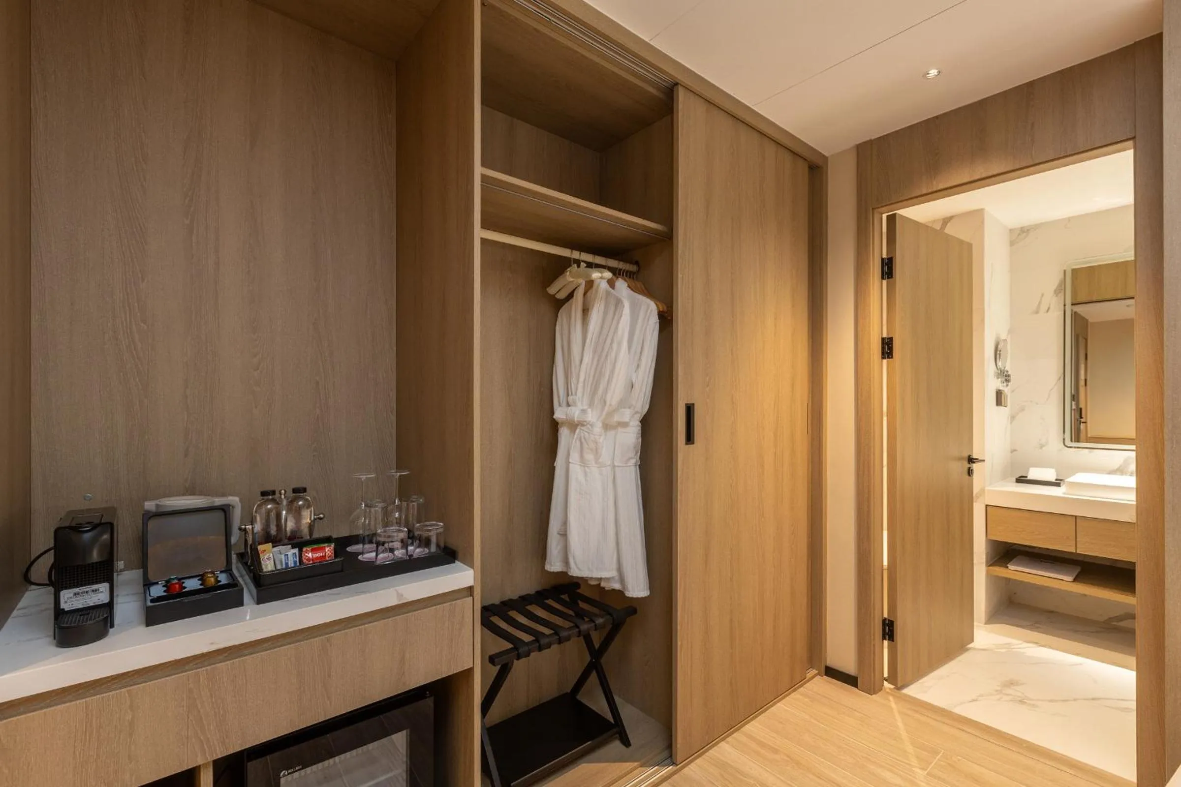 Bathroom, Bed in Laya Resort Phuket