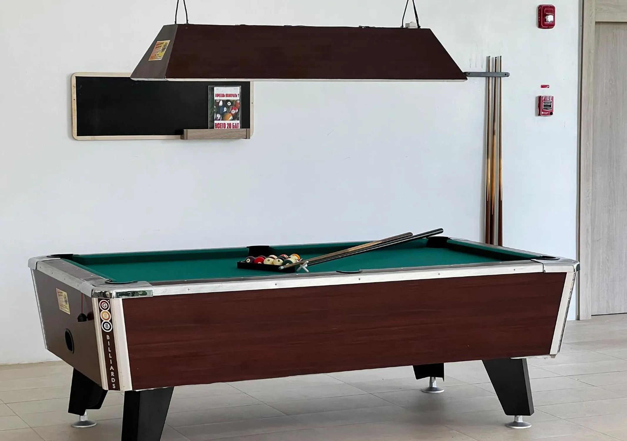 Billiard in Laya Resort Phuket