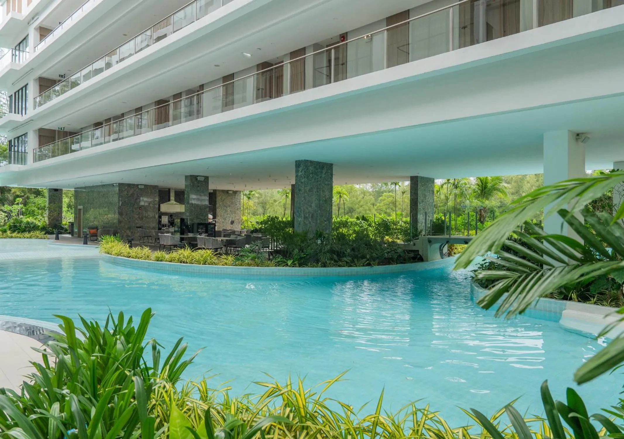 Swimming pool in Laya Resort Phuket