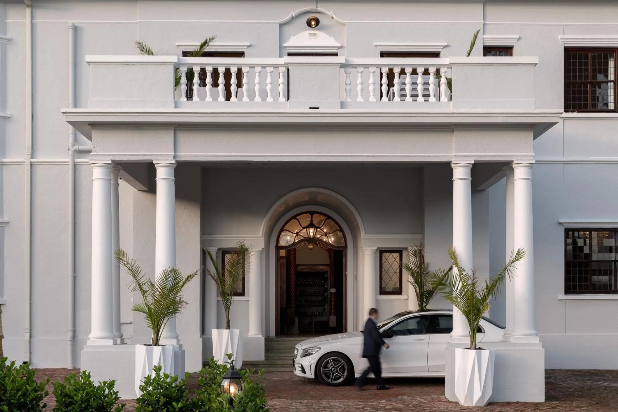 Facade/entrance in Palm House Boutique Hotel and Spa