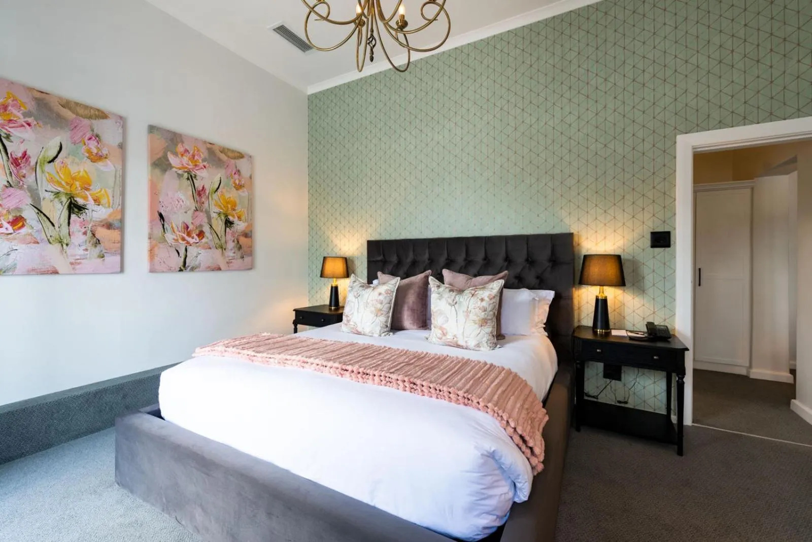 Bed in Palm House Boutique Hotel and Spa