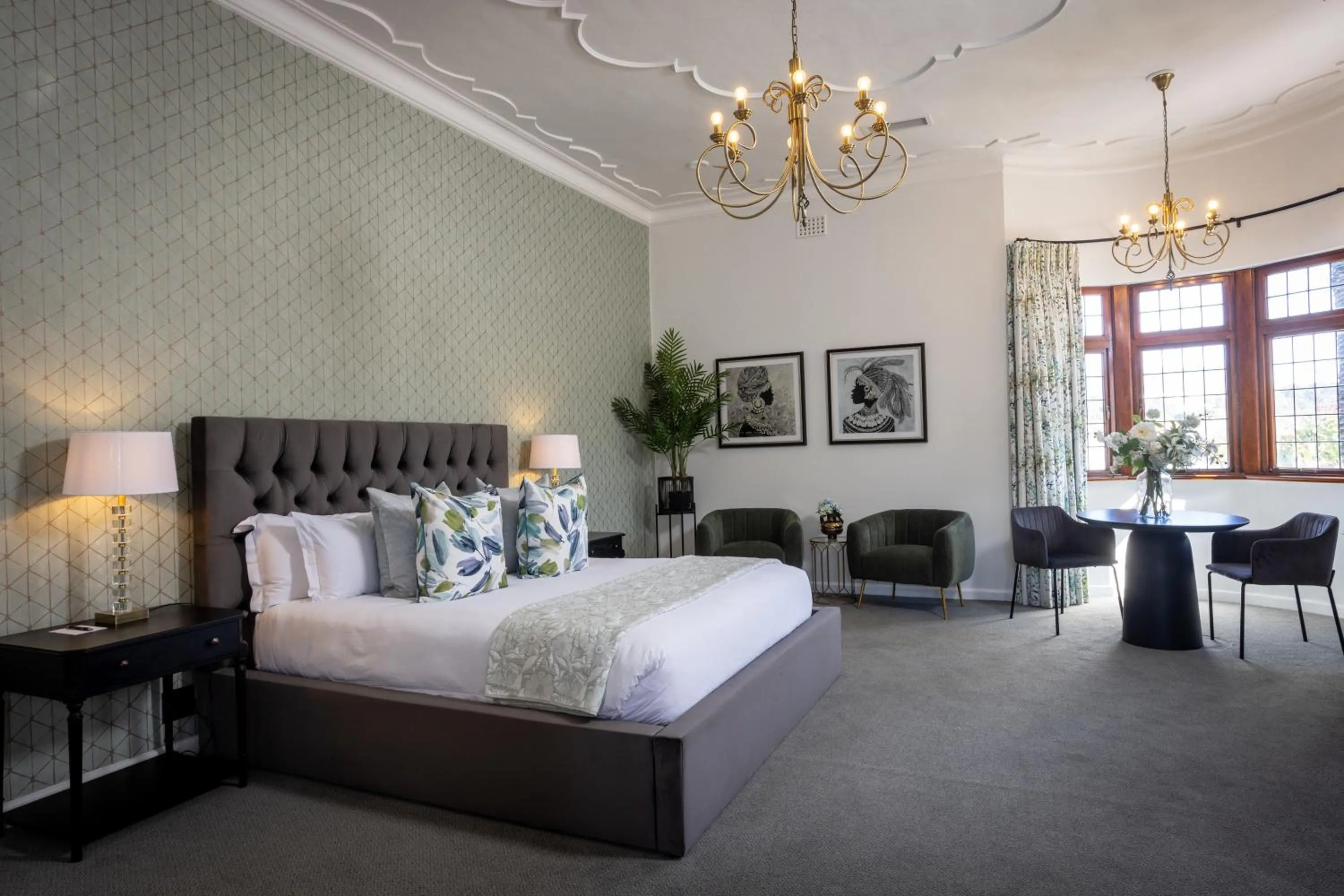 Bed in Palm House Boutique Hotel and Spa