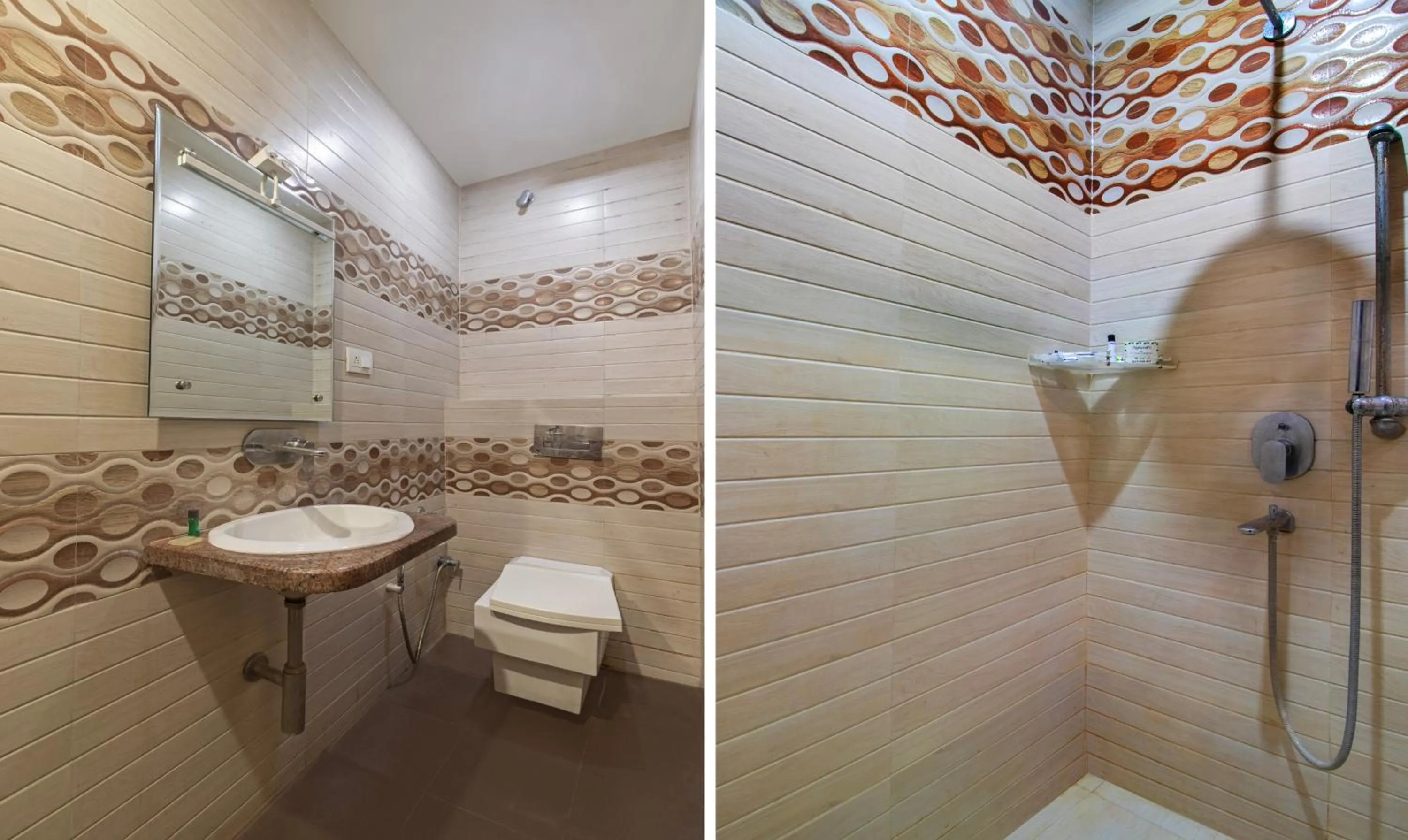 Toilet in Treebo The Royal Taj, Near Taj Mahal