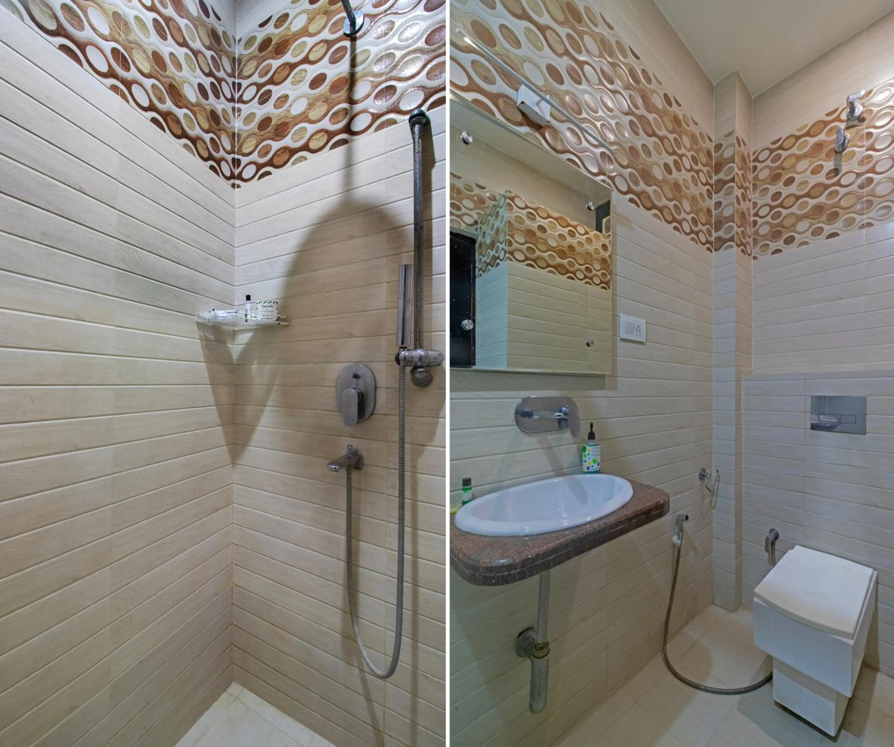 Toilet in Treebo The Royal Taj, Near Taj Mahal