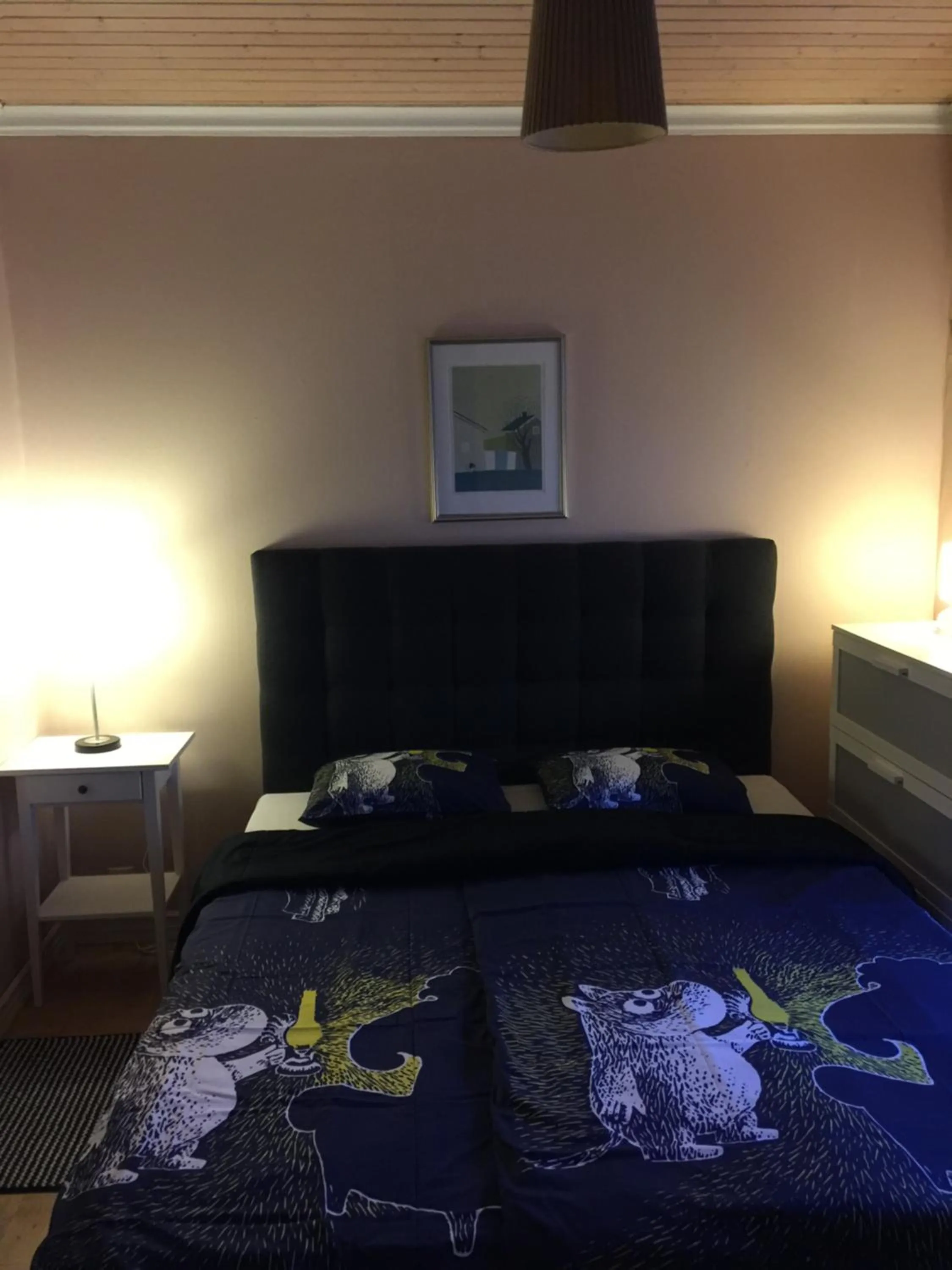 Bed in Hotelli Kaivo