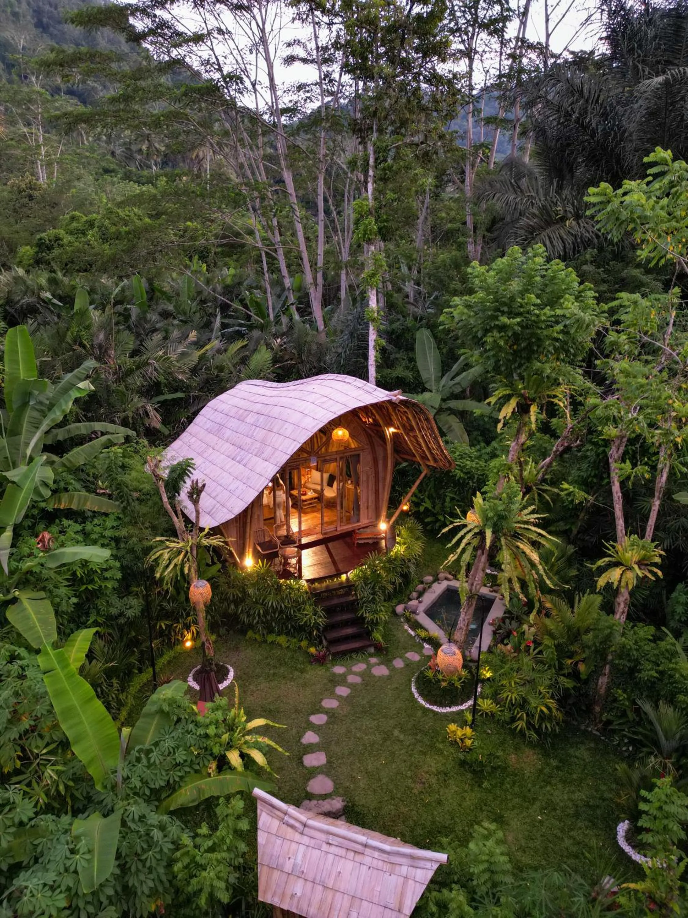 Spring in Arcada Bali Bamboo House