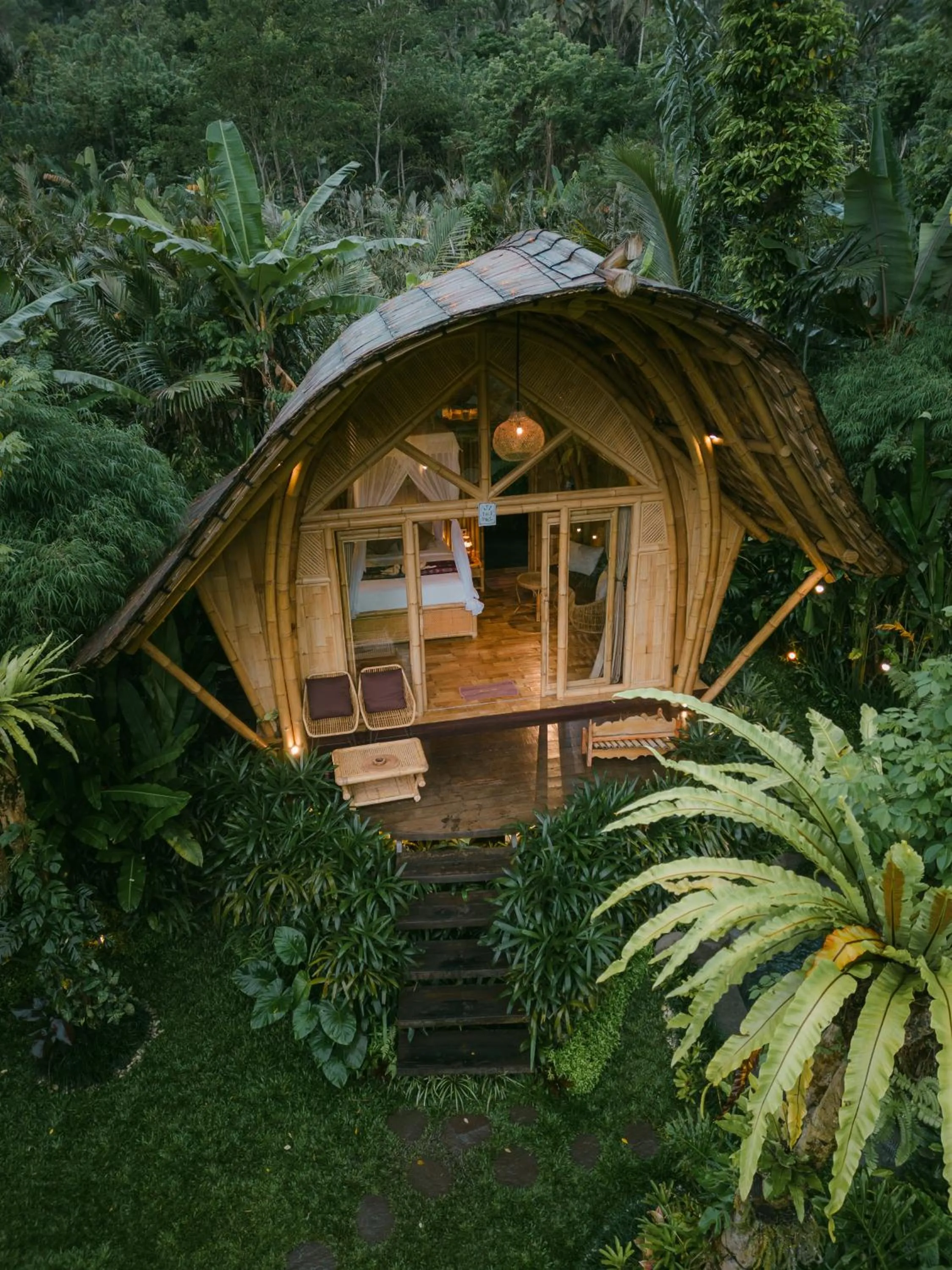 Property building in Arcada Bali Bamboo House