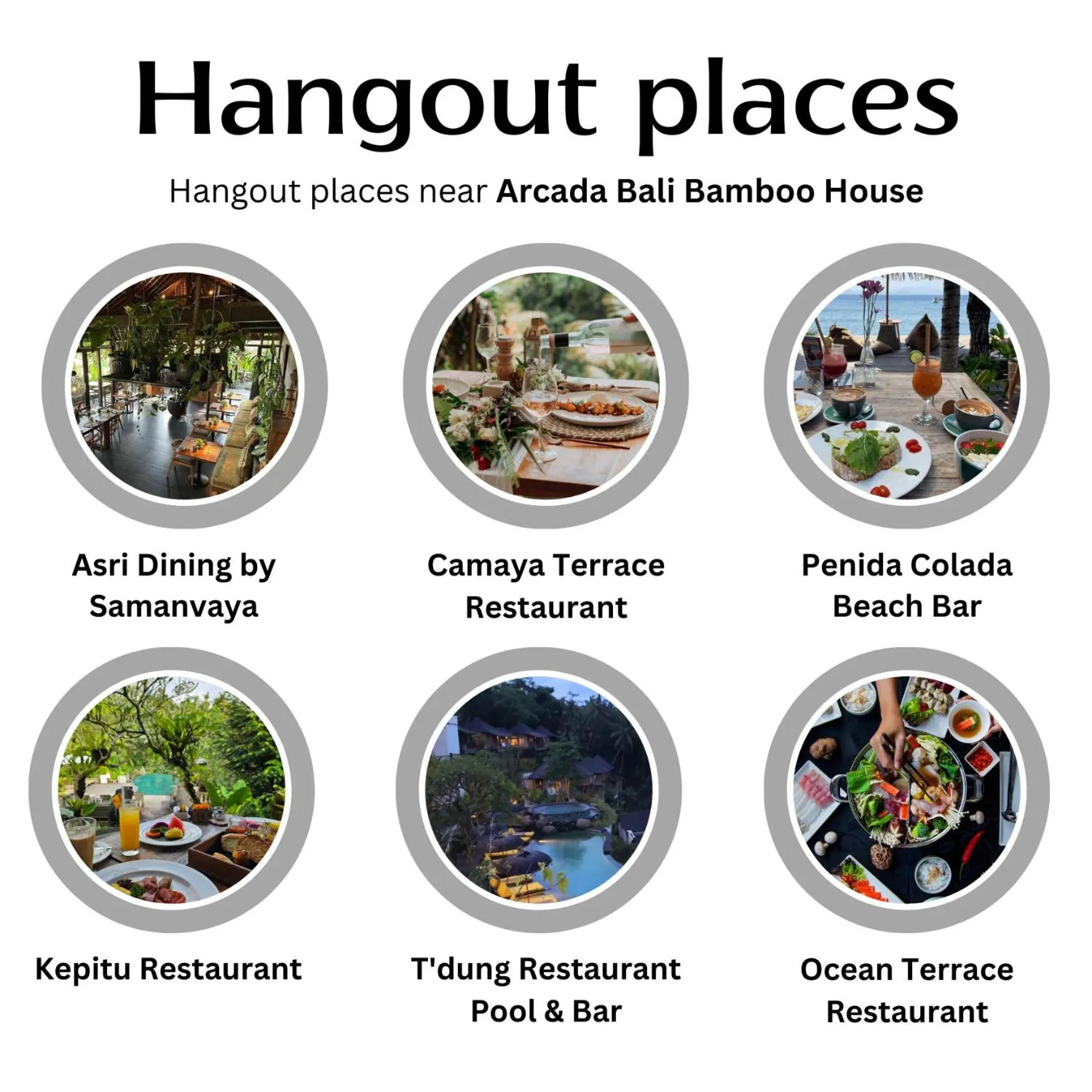Activities in Arcada Bali Bamboo House