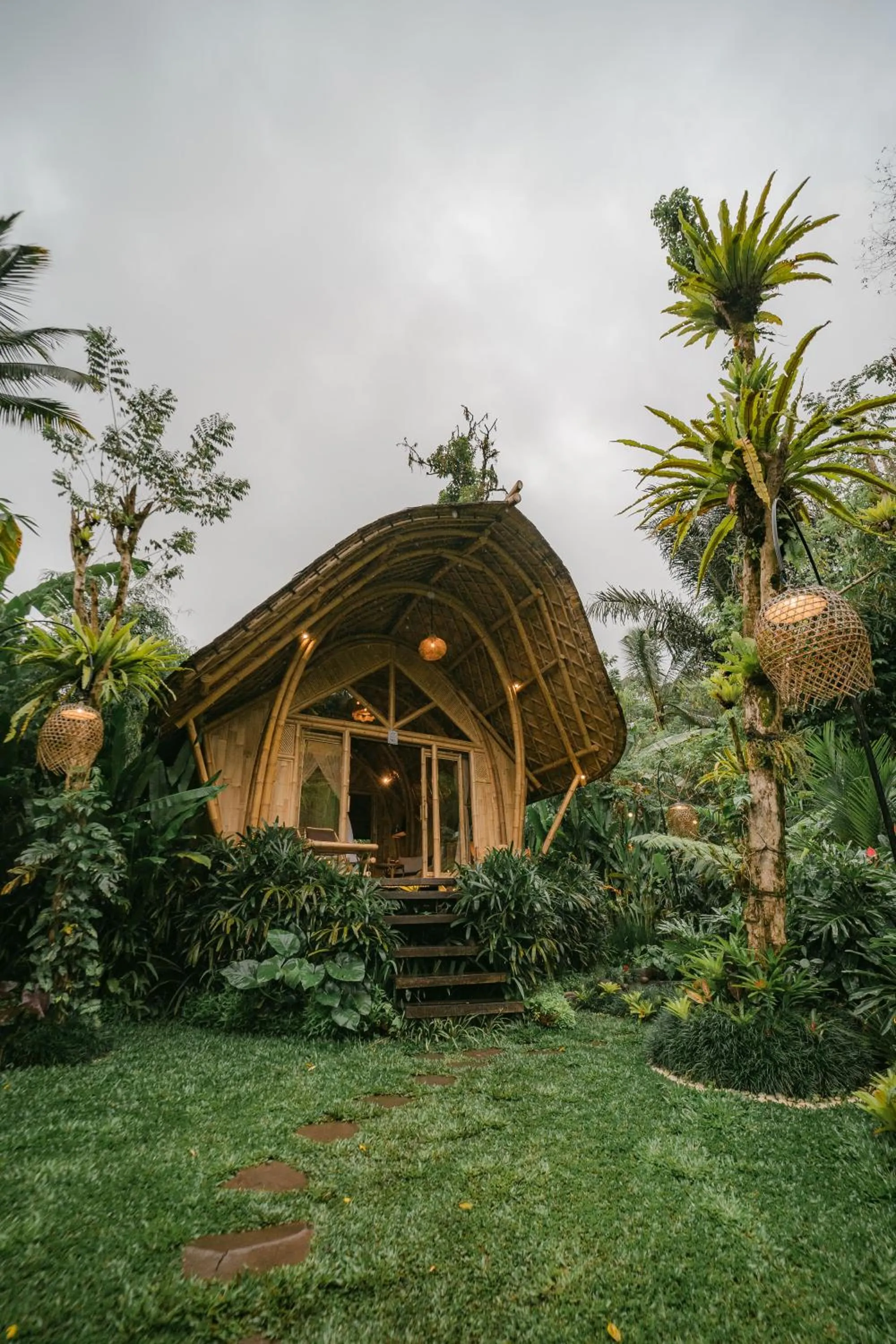 Property building in Arcada Bali Bamboo House